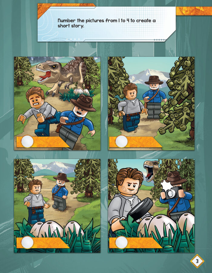 LEGO® Jurassic World Book of Adventures Diary (Journal & Diary)