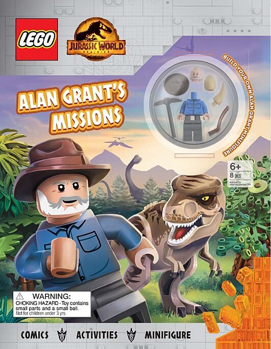 LEGO® Jurassic World Dominion: Alan Grant's Missions (Activity Book)