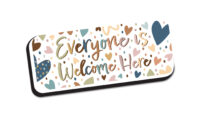 Everyone Is Welcome Here Magnetic Whiteboard Eraser