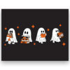 Halloween Ghost Unisex Tee (2X-Large)