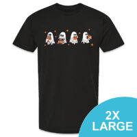 Halloween Ghost Unisex Tee (2X-Large)