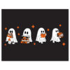 Halloween Ghost Unisex Tee (Small)