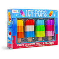 Icy Pops Fruit-Scented Puzzle Erasers