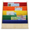 Wood and Canvas Sling Book Display