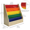 Wood and Canvas Sling Book Display