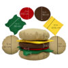Stack-a-Burger Play and Seating Set (6 pcs.)