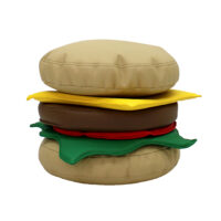 Stack-a-Burger Play and Seating Set (6 pcs.)