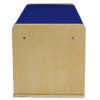 Double-Bin Book Bench