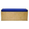 Double-Bin Book Bench