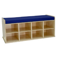 Double-Bin Book Bench