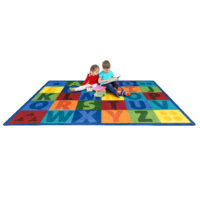 <br>Colorful Learning Carpet (5'4" x 7'8")
