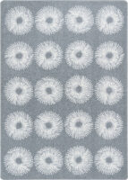 Wishful Thinking Carpet: Cloudy (5'4" x 7'8")