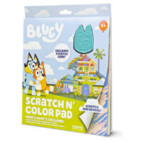 Bluey Scratch n’ Color Pad