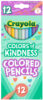 Crayola® Colors of Kindness Colored Pencils (12 ct.)