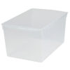 Double-Wide Translucent Book Bins Set (6 ct.)
