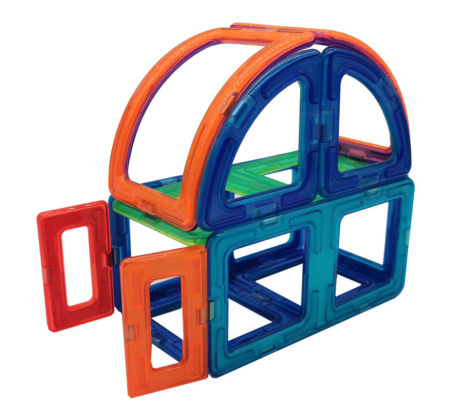 Magnetic building shapes new arrivals
