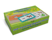 Magnetic Self-Correcting Picture Word Puzzles (51 pcs.)
