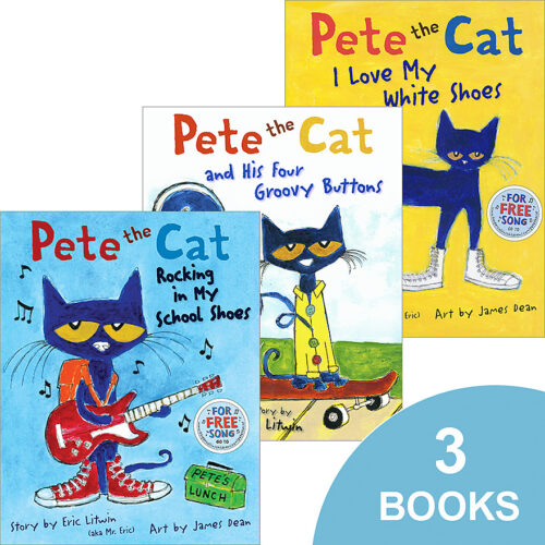 Pete the Cat Books Purrfect for Your Beginning Reader