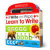 Scholastic Early Learners: Write and Wipe: Learn to Write
