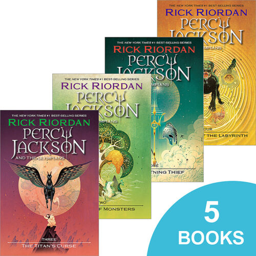 Percy Jackson and the Olympians Pack by Rick Riordan (Book Pack)