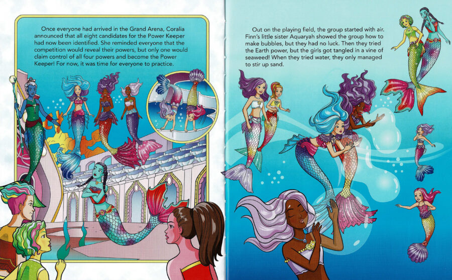 Barbie Mermaid Power Book Plus Scholastic Book Clubs