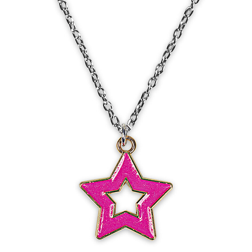 Barbie™ Silver Logo Necklace