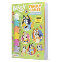 Bluey: Family Games Coloring & Activity