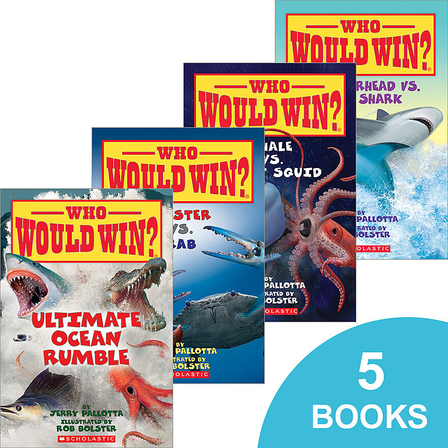 Who Would Win?® Ocean Battle Pack by Jerry Pallotta (Book Pack 