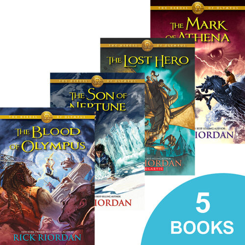 The Heroes Of Olympus 1 5 Pack By Rick Riordan Book Pack Scholastic Book Clubs