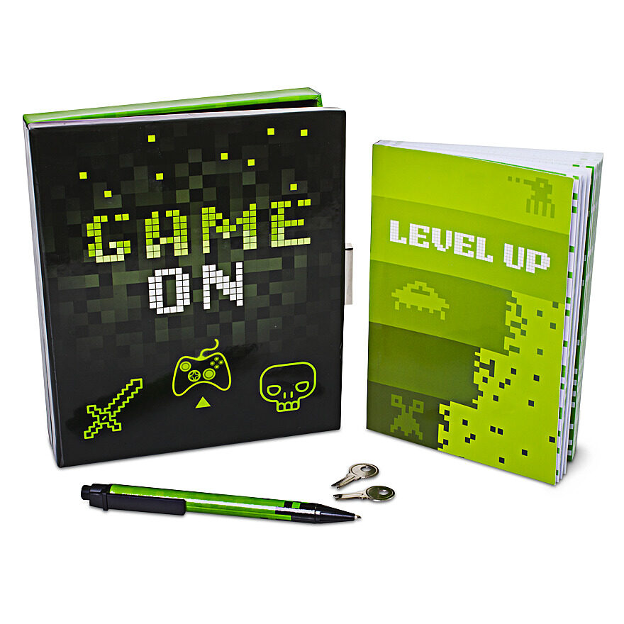 通販でクリスマス (Stationery) Lockbox Journal Gamer | Clubs Book Scholastic ウォーゲーム