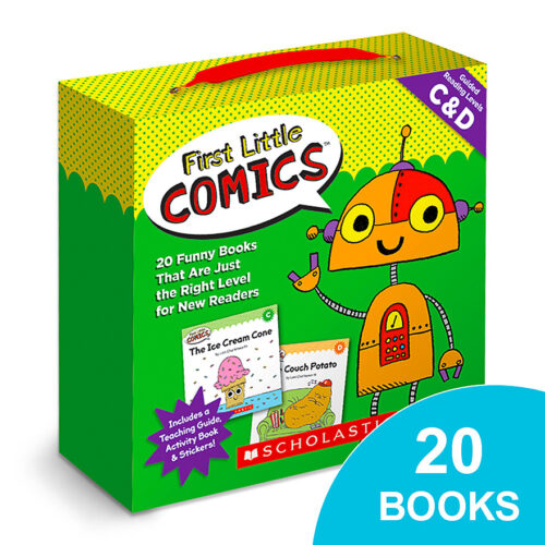 First Little Comics Box Set Levels C D By Liza Charlesworth Learn To Read Set Scholastic Book Clubs