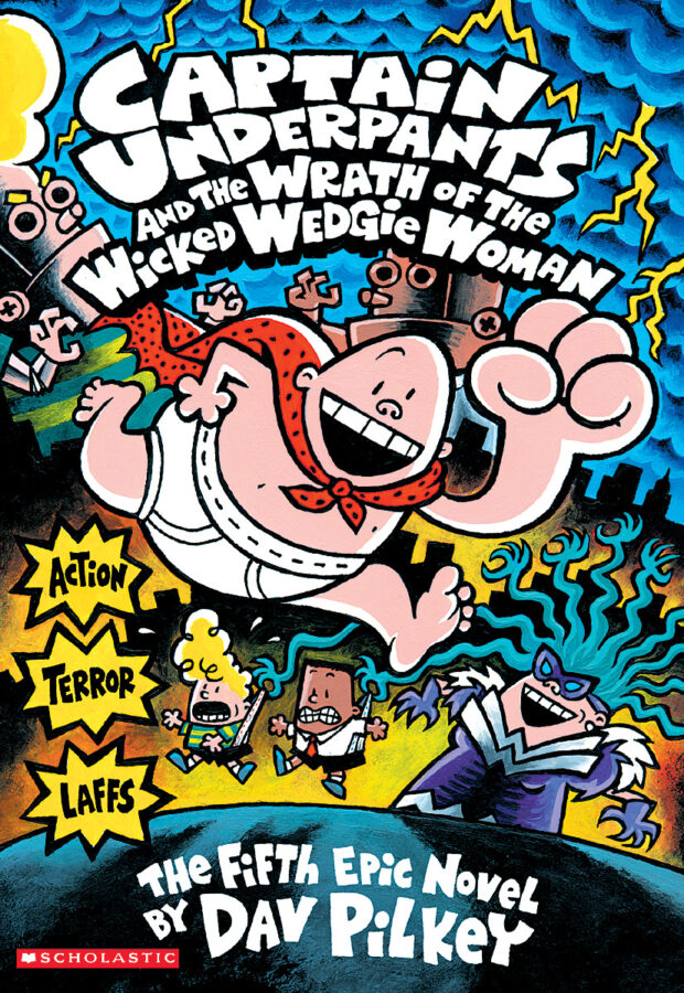 ずっと気になってた Captain Underpants Pack (Book Pilkey Dav by Pack #1–#6 洋書