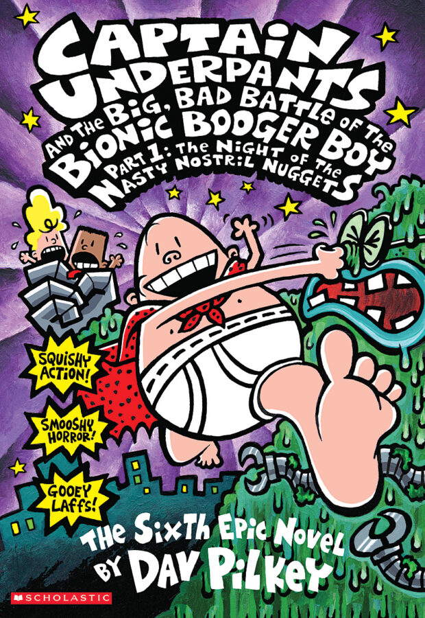 Captain Underpants #1–#6 Pack by Dav Pilkey (Book Pack