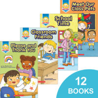 Just-Right Readers School Stories Pack (Levels A–D)