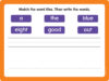 Learning Mats: Sight Words: Grades K–2