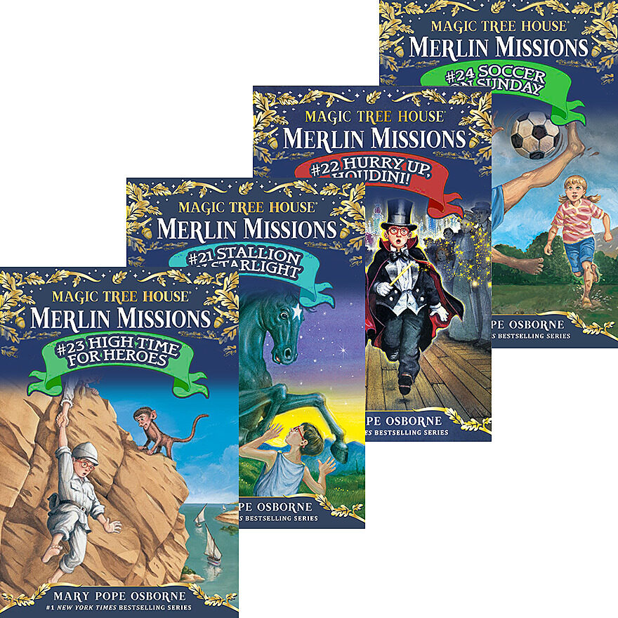 Magic Tree House® Merlin Missions Greatness Pack by Mary Pope Osborne (Book  Pack)