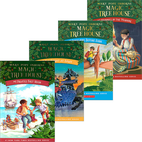 Magic Tree House Boxed Set, Books 1-4: Dinosaurs Before Dark, The Knight at  Dawn, Mummies in the Morning, and Pirates Past Noon