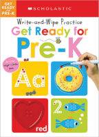 Scholastic Early Learners: Write-and-Wipe Practice: Get Ready for Pre-K