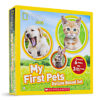 National Geographic Kids™ My First Pets Deluxe Box Set with 6 Books and 3 Mini-Plushes