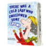 There Was an Old Lady Who Swallowed Some…Board Books Box Set