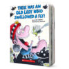 There Was an Old Lady Who Swallowed Some…Board Books Box Set