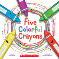 Five Colorful Crayons