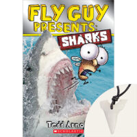 Fly Guy Presents: Sharks! Book Plus Pendant