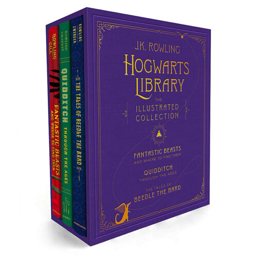 Hogwarts Library The Illustrated Collection by J.K. Rowling Box