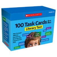 100 Task Cards in a Box: Literary Text