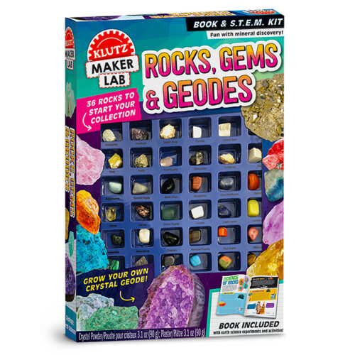 Klutz® Maker Lab: Rocks, Gems & Geodes (Activity Kit)