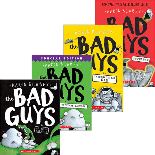 The Bad Guys Fun 4-Pack by Aaron Blabey (Book Pack) | Scholastic Book Clubs