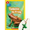 National Geographic Kids™: Tadpole to Frog Book and Necklace Set