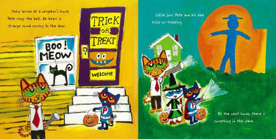 Pete the Cat: Trick or Pete: A Halloween Book for Kids (Paperback)