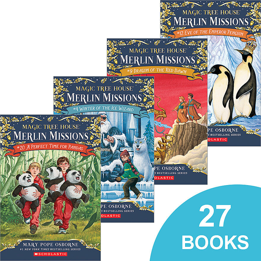 Magic Tree House® Merlin Missions #1–#27 Pack by Mary Pope Osborne